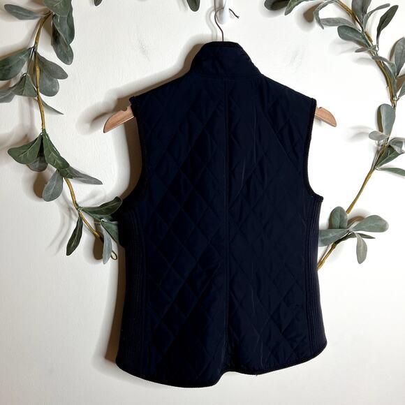 Talbots Dark Blue Quilted Vest LAST CALL - Picture 5 of 5